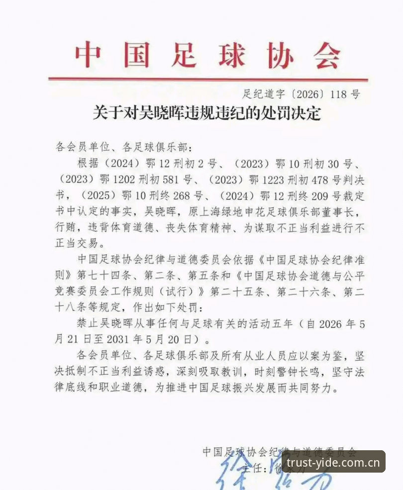 亿德体育服务安装失败 足协第三批禁足名单详解,65人受罚背后的体育品牌反思